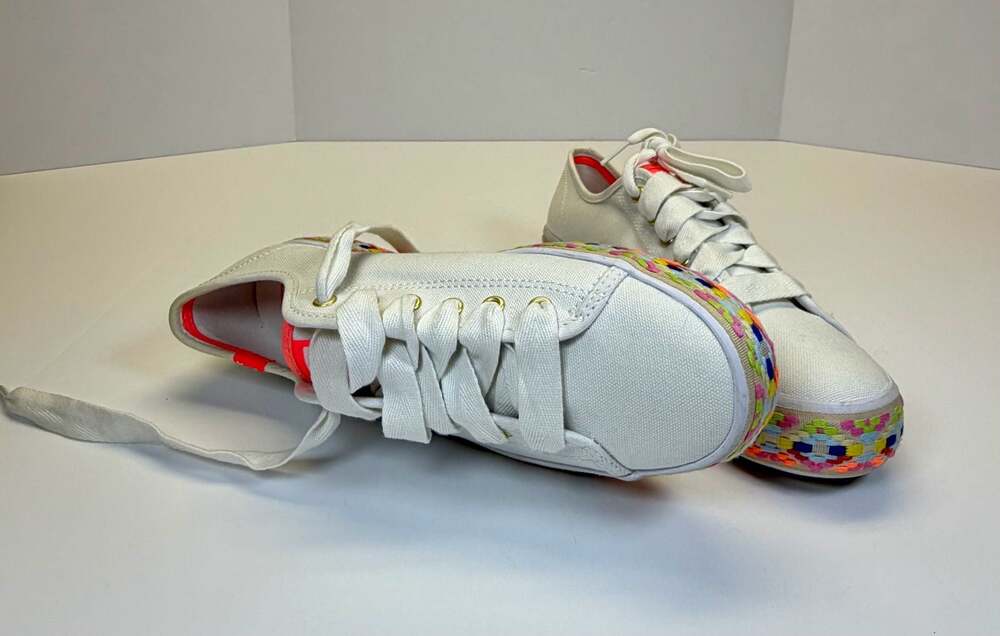 Keds Triple Kick Embroidered Foxing Platform Sneakers Women's Size 7.5 - Picture 15 of 16